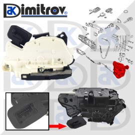 Брава предна дясна врата VW Beetle Golf Jetta Passat Polo Sharan
